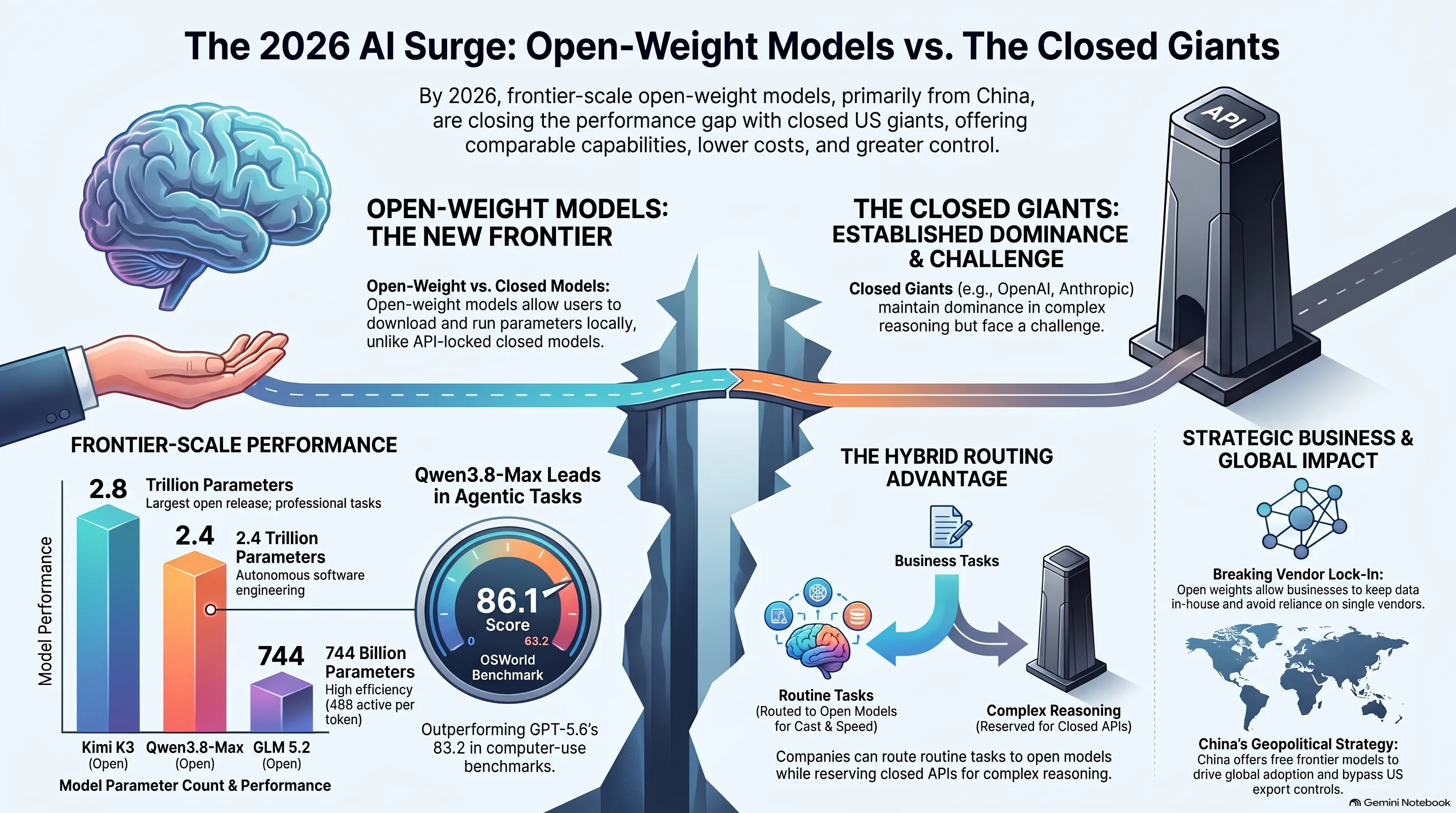 The Open-Weight Surge: Are Qwen and Kimi Catching the Closed Giants?
